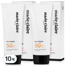 마리끌레르 선크림 SPF50+ PA+++, 10개, 60ml