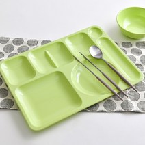 로흐야 멜라민 급식 식판 717, 연그린