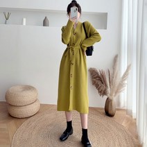 루나걸 로아 니트 원피스