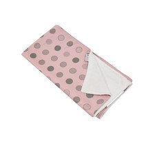 아띠블랑 코튼 극세사 아기 더블 블랭킷, 핑크솔루나