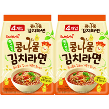 삼양 콩나물김치라면 115g 4개입, 8개