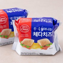 서울우유치즈 쭈욱 늘어나는 체다치즈, 22g, 36매