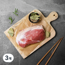 몬트락 제주 흑돼지 앞다리 수육용 (냉장), 600g, 3개