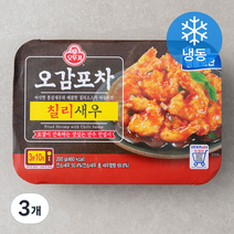 오뚜기 오감포차 칠리새우 (냉동), 200g, 3개