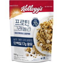 켈로그 프로틴그래놀라 미숫가루앤검정약콩, 330g, 1개입