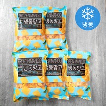 냉동 망고 다이스 (냉동), 1kg, 5봉