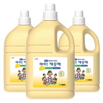아이깨끗해 대용량 핸드솝 4.5L, 순 온가족용, 3개
