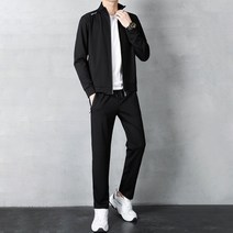 AOULS아울스 슬림 스포츠 트랙탑 트레이닝복 세트 356