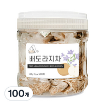 권뱅푸드 배도라지차 티백, 100g, 2개