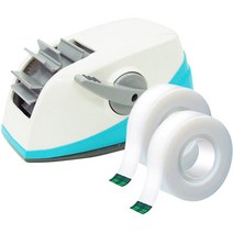 스카치 쓰리엠 원터치 테이프 디스펜서   매직 리필 12mm 2롤, 혼합 색상, 1세트