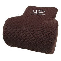 VIP 블랙다이아 메모리 폼 목쿠션, 브라운, 브라운