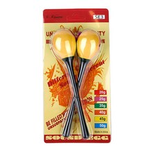 중앙악기 Rivera / 리베라 에그쉐이커 긴 손잡이 2개1조구성 SE3, 오렌지 - 40g