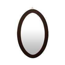 골든벨 p모던 타원형 벽거울, 월넛