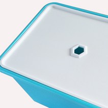 컬러 바스켓 뚜껑, 화이트, 4개