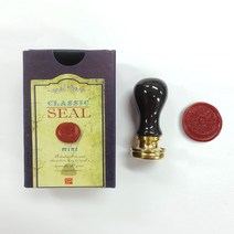 가일아트 블랙멀티쎄라믹 예쁜씰코인 씰도장세트 (해당씰스티커부착), 2p (씰 1p, 코인 22 1p) + 종이케이스, 1개