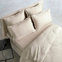 라흐두뜨 심플 컬러 린넨 이불커버 F662502, natural