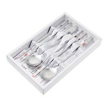 테이블아트 거북이 수저 부부세트 홍/청, 4p (스푼 2p, 젓가락 2p), 1개