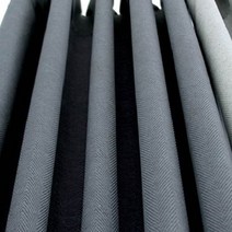 메종텍스타일 헤링본룩 방염커튼 작은창