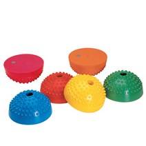 짐닉 밸런스 징검돌 6입, 빨강, 주황, 노랑, 초록, 파랑, 분홍