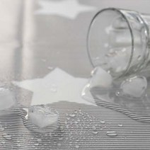 아포아룸 방수식탁보 6인, 코코아 그레이스타, 140 x 220 cm