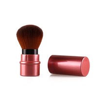 라이프포인트 MAG1909 수납형 블러셔 브러쉬, 버건디, 1개
