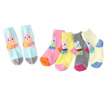 드레스하우스 아동용 머플베어 수면양말 5p