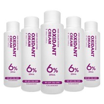 셀리본 옥시던트 컬러 크림 산화제 6%, 5개입