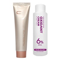 에비뉴쉬에뜨 앱솔루트 컬러링 크림 염색제 120g + 산화제 100ml, 5NY 밤색을띠는황갈색, 1세트