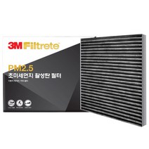 쓰리엠 PM2.5 초미세먼지 활성탄 필터, F6281, 1개