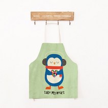 노랜드 코튼 앞치마, 펭귄, 1개