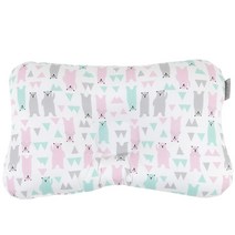 베이비앤아이 사계절 매쉬 짱구베개, 폴라베어 핑크