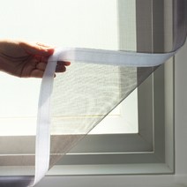 쾌청 일반방충망 회색+흰색 벨크로, 1개
