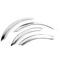 SAFE 크롬 자동차 휀다몰딩 현대 4p, 트라젯