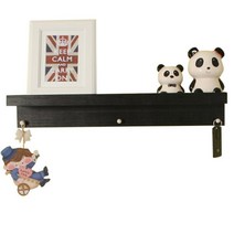 철물코리아 600L형 무지주선반, 블랙