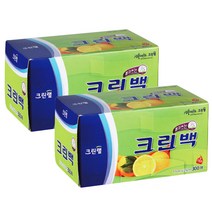 크린랲 뽑아쓰는 크린백 미니, 미니(XS), 300개입, 2개