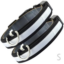 제제펫 컬러라인 애완 LED 목줄 G408PCBH222, 2개입