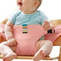 엠케이 휴대용 아이 좌석 안전 벨트, 핑크, 1개