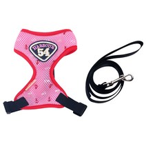 이코디 심플 고양이 하네스, 핑크