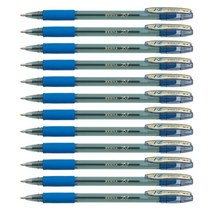 제브라 Z-1 캡식 유성볼펜 1.0mm, 청색, 12개입