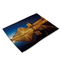 비케이 유럽 미국 명소 식탁매트, 15, 가로 42cm x 세로 32cm