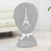 다샵 패브릭 지퍼식 스탠드 선풍기 커버, 1개, 봉쥬르파리