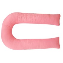 아임리빙 U자형 바디필로우, 인디핑크