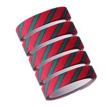 티나피크닉 스트라이프 크리스마스리본 15mm x 200cm, 혼합 색상, 5개입