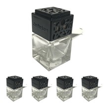 리브레캔들 디퓨저 차량용 카퍼퓸 송풍구 용기 5p + 클립 5p, 블랙, 6ml