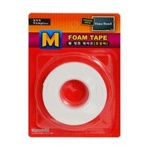 M시리즈 아크릴폼 양면 테이프 초강력 18mm x 4m, 1개