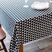 이코디 아티스트 테이블보, 트라이앵글, 110 x 170 cm