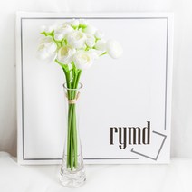 RYMD 화이트 나난 9p 조화, 혼합 색상
