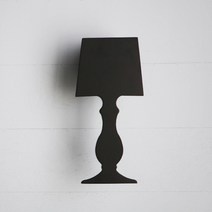 마켓비 BEVON 벽등 E14 KS2043W, 블랙