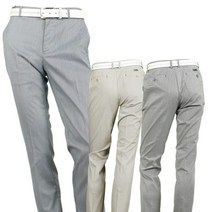 트래디 남성용 트랜디 잔체크 스판 골프바지 CPTD3006