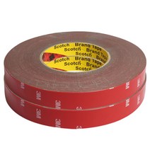 쓰리엠 아크릴 폼 양면테이프 그레이 20mm x 16.5m, 2개